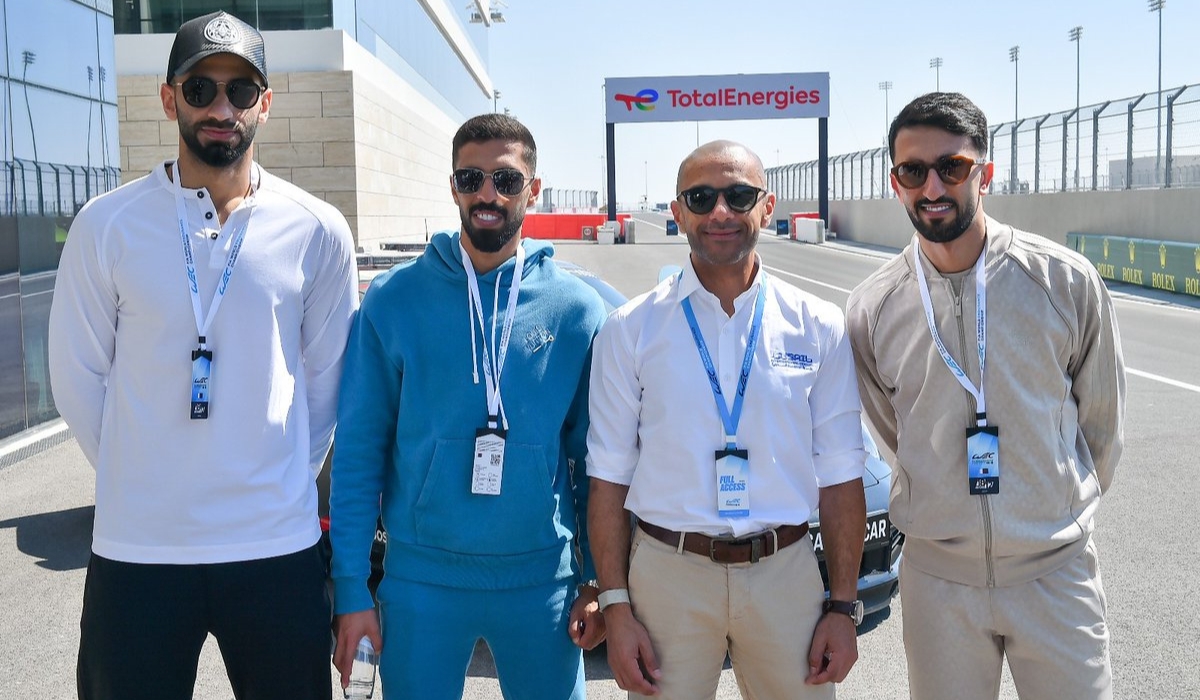 Qatari Footballers Promote Lusail Speed Fest 2024